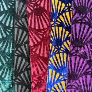 Chất lượng hàng đầu luxurysense Phượng nhung lụa 100% PD + Burnout vải siêu thoải mái và mềm mại cho cloing - Product Image 2