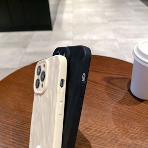 Yeni yüksek kalite darbeye dayanıklı düz renk buzlu buruşuk kabuk iPhone 15 14 13 16 Pro XS Max XR telefon koruyucu arka kapak - Product Image 5