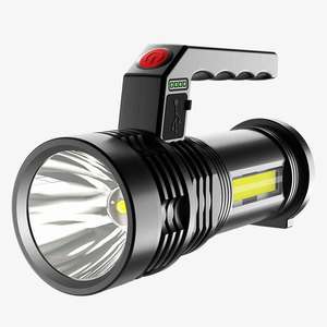 Tuần tra ngoài trời ánh sáng di động dẫn ánh sáng mạnh mẽ đèn pin đa chức năng tìm kiếm khẩn cấp ánh sáng IP44 đánh giá USB có thể sạc lại - Product Image 1