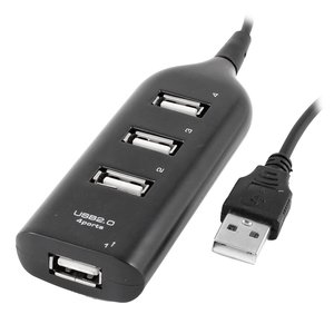 4端口便携式高USB 2.0数据扩展集线器USB分离器适用于视窗XP/ Vista 7 8 10笔记本电脑 - Product Image 6