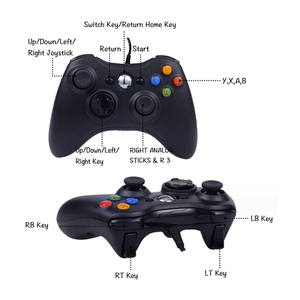 Wired Controller GamePad for <strong>Xboxes</strong> 360 Console Wired Gamepad Dual Vibration Joystick for <strong>Xboxes</strong> 360 Controller Wired Joypad - Product Image 3