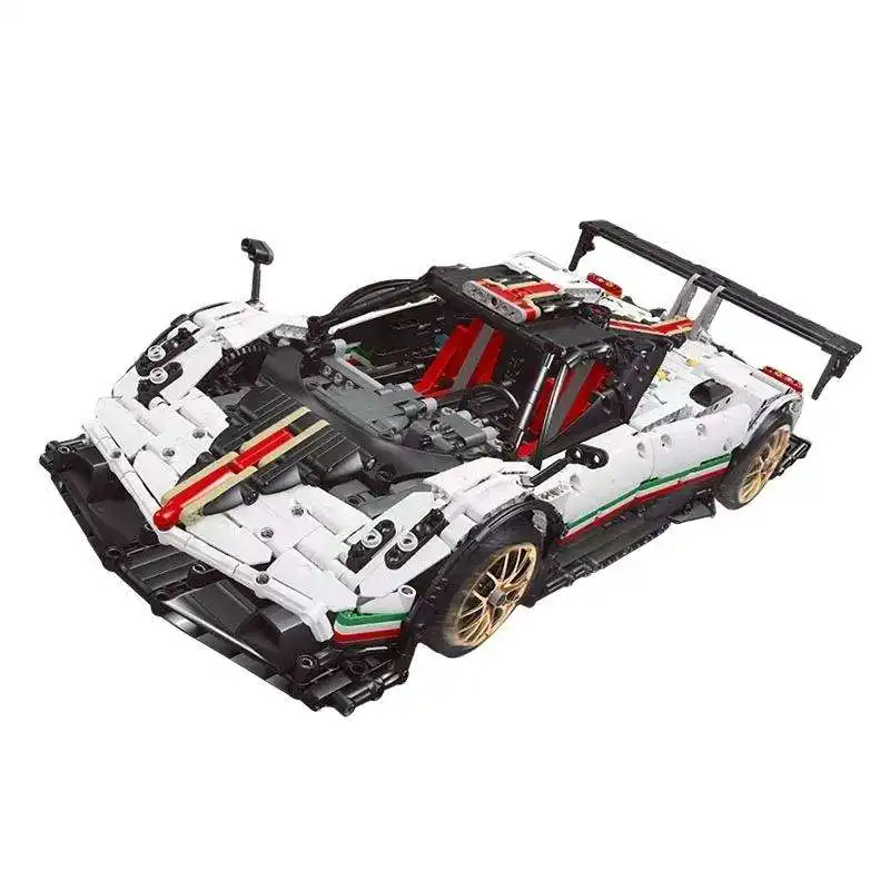 モールドキング13060レーシングカービルディングブロックおもちゃテクニックシリーズとプレミアムプラスチック建設アプリビルディングブロックカー