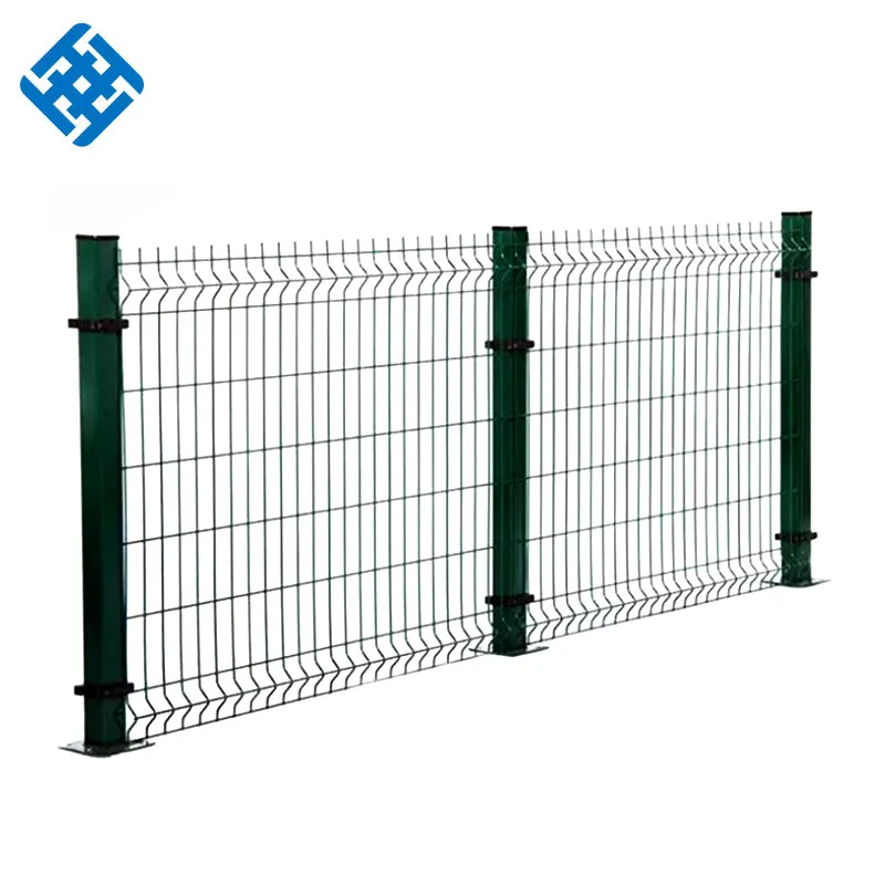 Recinzione/recinzione filo metallico quadrato, recinzione a tubo tondo, traliccio e cancelli rete metallica rivestita in acciaio recinzione da giardino rivestita in Pvc 10 pezzi