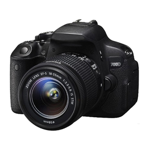 700D SLR <strong>Camera</strong> Entry-level APS Half Frame 1080p Full HD 700d with EF-S18-55mm F/3.5-5.6 IS STM Lens Digital <strong>Camera</strong> - Product Image 1