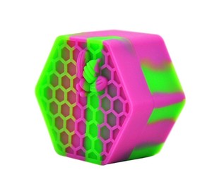 Colored Small Hexagon Silicon <strong>Container</strong> <strong>Non</strong> <strong>Stick</strong> 26ml Storage <strong>Container</strong> Box - Product Image 4