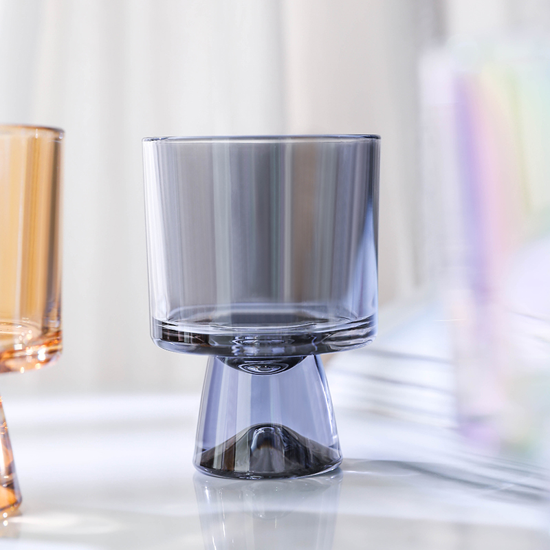 New popular high foot ice cream glass dessert juice glass bar cocktail glass