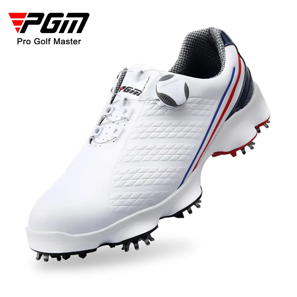 PGM uomo Impermeabile Sostituibile Borchie antiscivolo Rapida Allacciatura Scarpe Da Golf