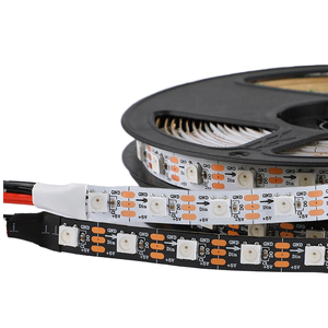 Hızlı kargo 5V WS2812B Led şerit işık 30Leds/m IP20 RGB piksel programlanabilir sihirli adresli LED ışık şerit WS2812B - Product Image 1
