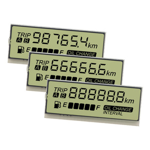 SJXD-MRC07 7-Segment-Anzeige Kosten günstiges Großhandels-Blendschutz-HTN-Monochrom-LCD-Instrumenten bildschirm modul - Product Image 1
