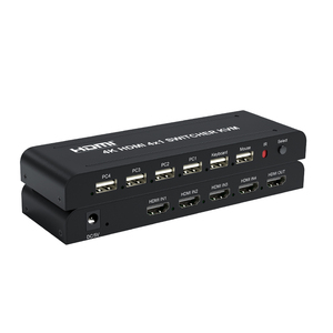 软4K Hdmi开关4端口自动Usb控制台4进1出分离器切换器Kvm Hdmi开关 - Product Image 1
