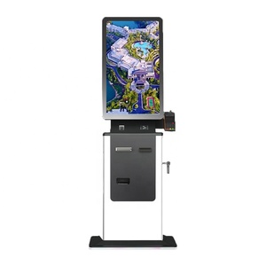 32 Inch <strong>Android</strong> <strong>OS</strong> Self Service Hotel Check in Out Kiosk Floor Standing <strong>with</strong> Barcode Reader and Receipt Printing Option - Product Image 1