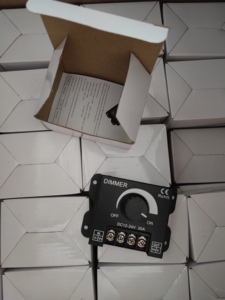 DC 12V-24V 30A interruttore Dimmer a strisce luminose a LED controllo PWM per manopola regolazione luminosità regolatore Dimmer con alloggiamento in alluminio - Product Image 5