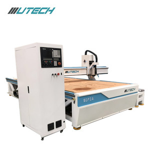 UTECH-enrutador de escritorio para madera dorada, máquina enrutadora de 4 ejes, 2000x3000, cnc30183, 1325 cnc, fabricada en China, Polonia - Product Image 2