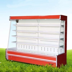Vegetables Fruit Display Refrigerators Fruit Refrigerator for Supermarket/Grocery Store Commercial Open <strong>Chiller</strong> for Sale - Product Image 6