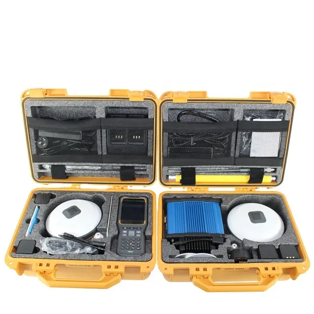 Preço barato Hi-target V98 6800mAh Bateria GPS RTK GNSS instrumentos de pesquisa com 1408 canais