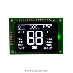 Termostato Temperatura I2c Lcd Segmento personalizado 2 3 4 5 Pulgadas Módulo LCD Módulo de control Lcd