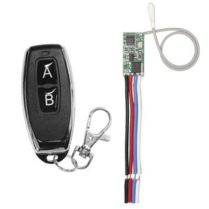 433Mhz DC 12V 24V universale telecomando Wireless interruttore Mini formato RF relè ricevitore 433.92 Mhz Kit fai da te per la luce a LED - Product Image 4