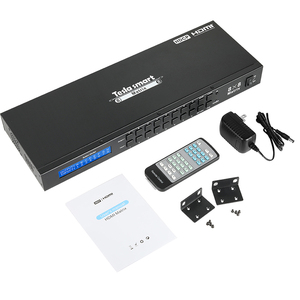 TESmart ODM OEM <strong>8</strong> X <strong>8</strong> <strong>HDMI</strong> <strong>Matrix</strong> <strong>Switcher</strong> for Surveillance Systems HDCP 1.4 EDID RS232 LAN 4K30Hz <strong>HDMI</strong> <strong>Matrix</strong> Switch 8x8 - Product Image 1