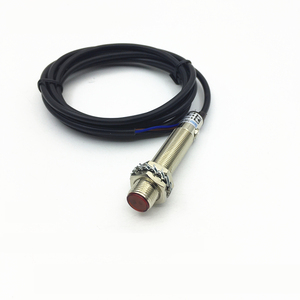 Sensor fotoeléctrico láser M12, cilindro a través del haz de luz, larga distancia de detección, rango de 20m, interruptor de Sensor de 3 cables CC, módulo PNP NPN - Product Image 3