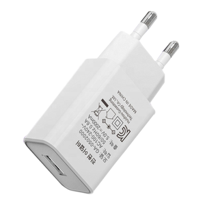 Adaptateur de chargeur mural certifié CE KC Sortie <span class=keywords><strong>USB</strong></span> 5V/1A/2A Fonction QC2.0 Protection OTP & OVP pour téléphones mobiles pour le marché coréen - Product Image 1