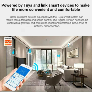 Настенный датчик обнаружения человека Tuya zigbee умный датчик движения человека 90-260Vac, встраиваемый потолочный монтаж - Product Image 5