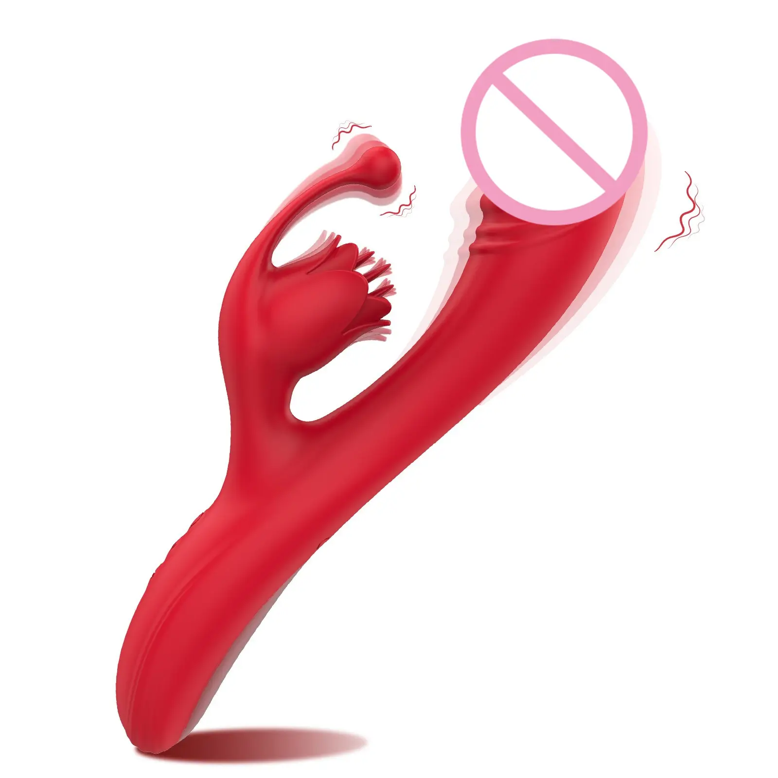 Giocattoli del sesso per adulti vibratore rosa stimolazione del clitoride masturbazione femminile 10 velocità vibratore per massaggio succhiante impermeabile