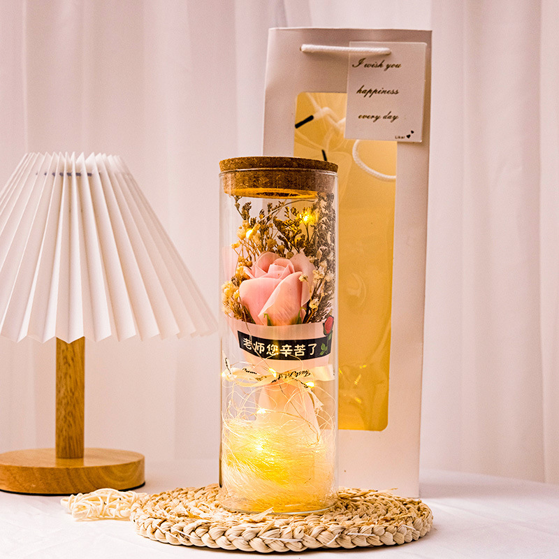 Wishing Bottle Rose Pink