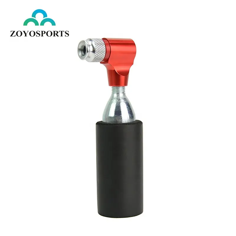 ZOYOSPROTS Mini Pompa di Bicicletta CO2 Della Bici Gonfiatore Manicotto di Isolamento di Riciclaggio Air Cycling Sfera Pompa Per La Strada di Montagna Mtb Della Bici Accessori