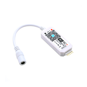 Prezzo più basso Smart Magic Home DC5V-24V microfono musicale fai da te 4A 100W Mini <span class=keywords><strong>Controller</strong></span> <span class=keywords><strong>WiFi</strong></span> RGBW per illuminazione RGBW