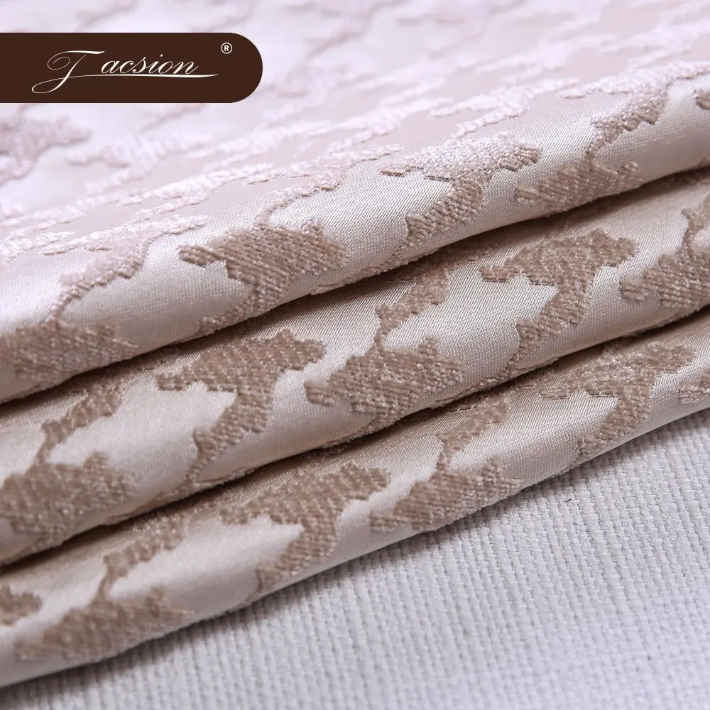 Piece Dye Soft Feeling Price Per Meter Woven Jacquard Fabric Price Per Meter for Sofa