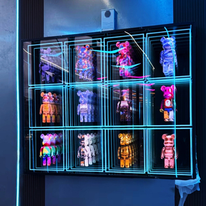 Tùy chỉnh 3D vô hạn gương Neon <span class=keywords><strong>LED</strong></span> hiệu ứng ánh sáng điện tử dấu hiệu môi trường xung quanh tủ trang trí với thiết kế miễn phí - Product Image 2