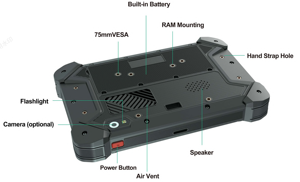Navigation Wifi Vehicle Rugged Tablet Industrial Octa Core Tablet PC <strong>Computer</strong> 7 inch agriculture display for Guidance GPS <strong>System</strong>