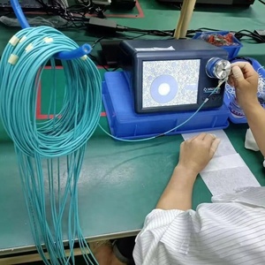 Aqua 10G 50/125 Ftth Cable de conexión de fibra 3,0mm MPO MTP Velocidad rápida Simplex Duplex 5G Centro DE DATOS Compatible con redes 4G - Product Image 2