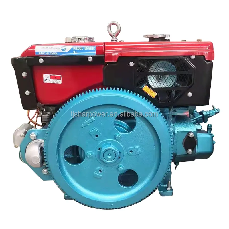 SHARPOWER consegna rapida 7hp R180 raffreddato ad acqua motore diesel in nigeria