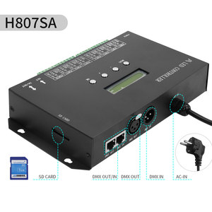 H807SA 8CH <strong>WS2811</strong> WS2812B Art-Net <strong>DMX512</strong> SPI <strong>LED</strong> <strong>Controller</strong> WS2812 WS2813 WS2815 APA102 Pixel <strong>LED</strong> <strong>Controller</strong> DC5-24V - Product Image 4