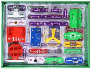 335 Electronics Discovery Kit circuiti esperimenti Kit Smart Electronics Block Kit giocattolo educativo per scienze - Product Image 4