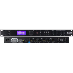 PA2 DriveRack 2 Entrada 6 Salida Sistema de gestión de altavoces Ecualizador de audio profesional para equipos de sonido de escenario - Product Image 1