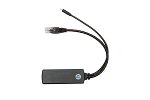 Power over Ethernetスプリッター高速イーサネット48V〜5V2AアイソレーションマイクロUSBPoEスプリッター (IPカメラ用) - Product Image 2