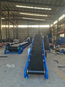 Customized 600mm Width Fertilizer Movable Belt Conveyor <strong>System</strong> With Wheels for Truck <strong>Loading</strong> <strong>Unloading</strong> - Product Image 5