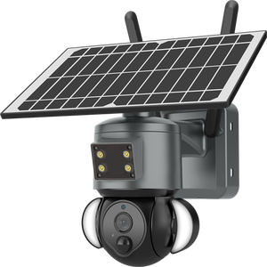 Factory Price 4G 3MP Solar CCTV 4G <strong>Camera</strong> Security Wireless Motion Detection Siren Alarm Audio Night Vision Solar <strong>Camera</strong> - Product Image 2