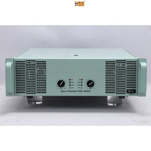 Amplificador CA de 39,2 Amp Panel verde 3U 2 canales Clase H Amplificadores Audio Rendimiento al aire libre Amplificador de potencia profesional - Product Image 1