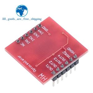 TZT TLP281 modulo IC Opto-isolatore a 4 canali a 4 canali per scheda di espansione Arduino isolamento optoaccoppiatore di alto e basso livello a 4 canali - Product Image 5