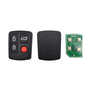 4 pulsanti neri XR6 XR8 FPV 433 MHZ duplicatore di programmazione chiave auto remoto senza logo