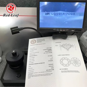Redleaf IGI GIA ได้รับการรับรองจาก0.3CT เพชรที่0.5CT 1CT 2CT 3CT 4CT ปลูก5CT เพชร VVS HPHT CVD ในห้องปฏิบัติการ - Product Image 3