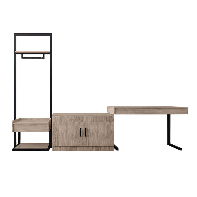 Luggage rack & writing desk set