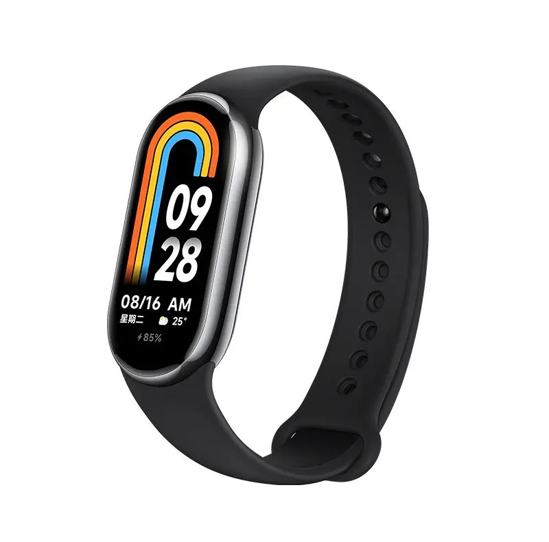 Montre Bluetooth intelligente de bande de suivi de forme physique 16 jours d'autonomie de la batterie Xiaomi Smart Band 8 Bracelet intelligent pour hommes