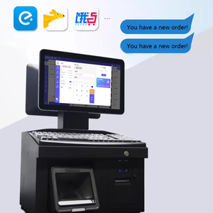 Dual Touch Screen 14&quot; Billing POS <strong>Software</strong> Android <strong>System</strong> All <strong>in</strong> One Machine EPOS Hardware Cash Register Terminal for Cafe Shop - Product Image 4