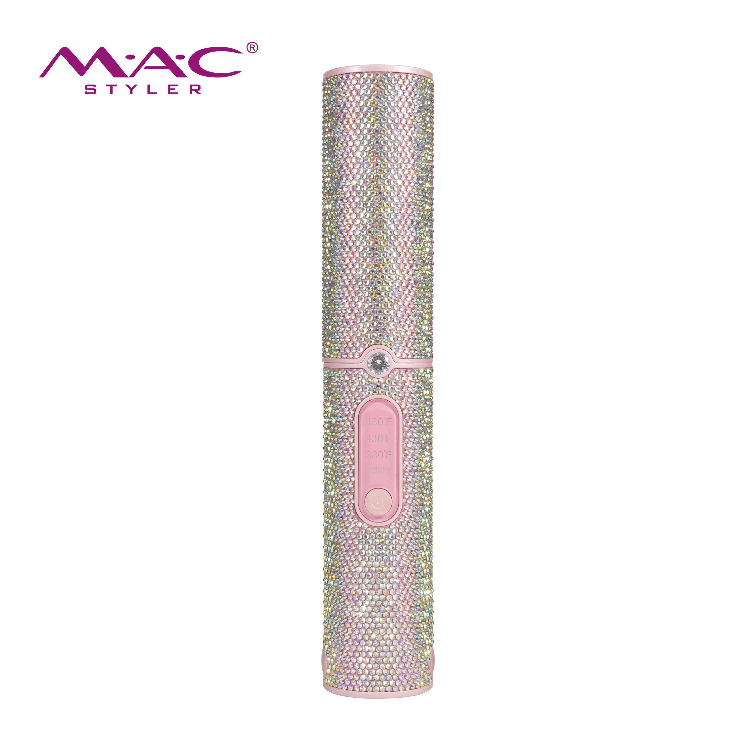 Rose avec décoration en strass