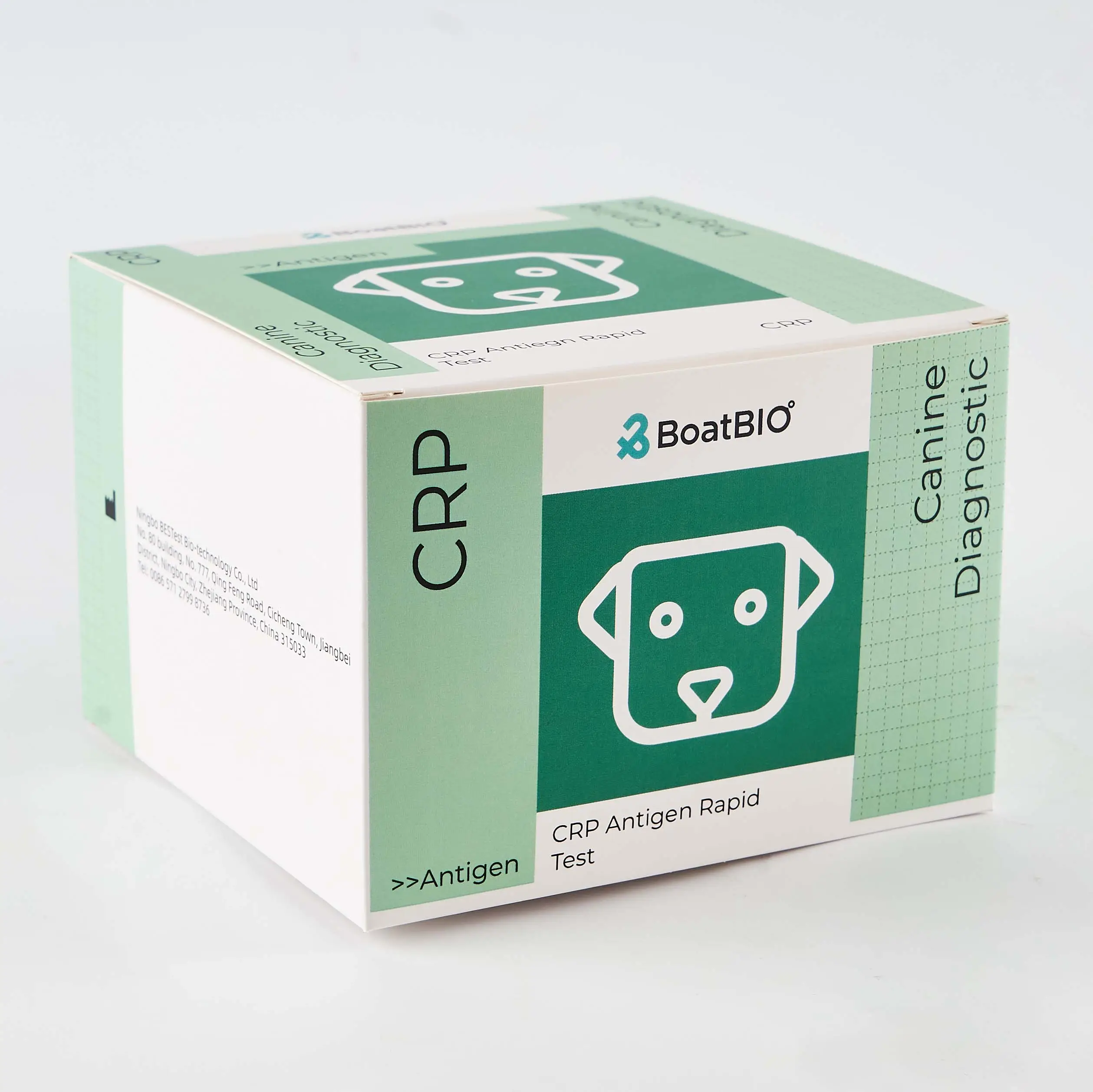 Chien Pet Medical Veterinary Supplies Diagnostic rapide Canine CRP C-réactif Protéine Diagnostic Antigène Test Kit