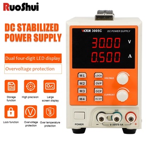 VICTOR 3005C tipo di banco controllo del programma stabilizzazione dell'alimentazione cc lineare intelligente 30V 5A regolabile con OVP OCP - Product Image 2